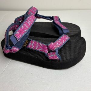 Teva Kids Girl US Sz 13 Triton Raspberry Sorbet Midform Universal Sandals Youth